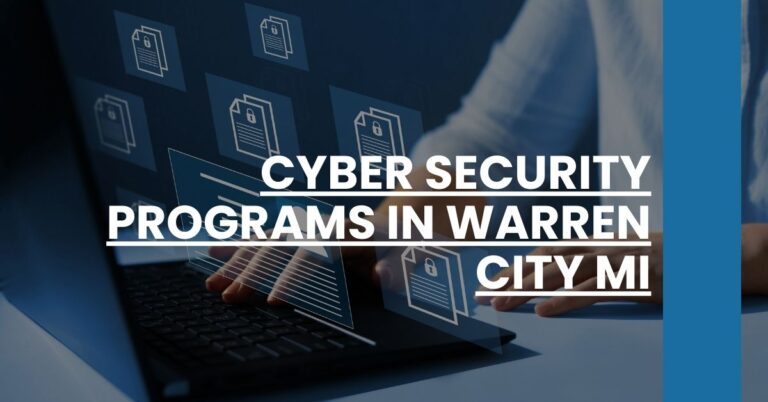 Cyber Security Programs in Warren city MI Feature Image